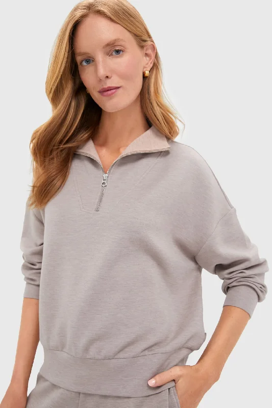 Effortless Dressing Taupe Hawley Sweat