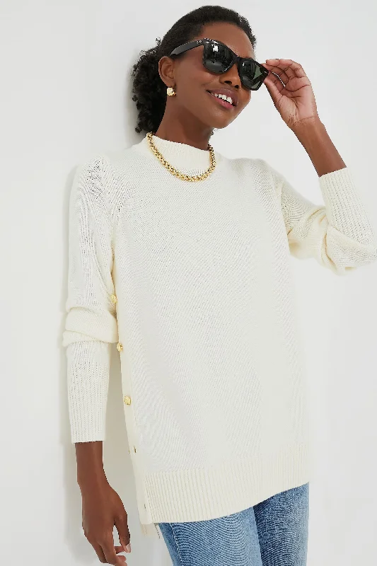 Winter White Bexley Sweater