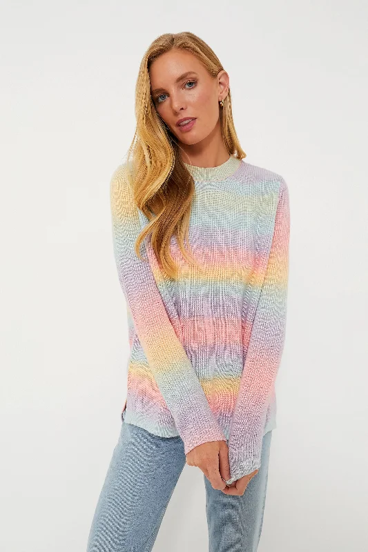 Rainbow Candy Crewneck Sweater