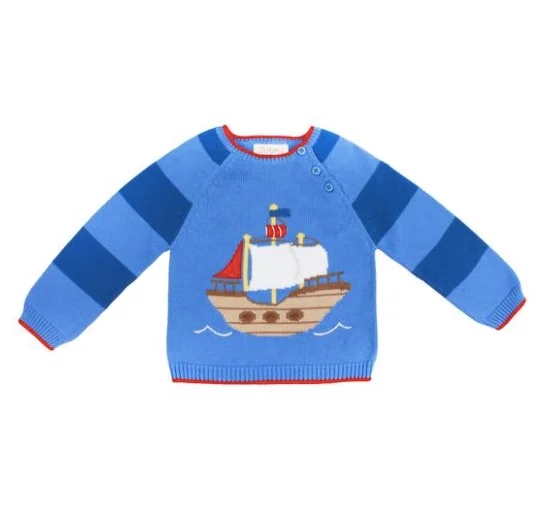 Free And Casual Zubels- Pirate Ship Sweater