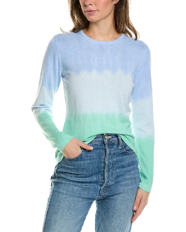 Alashan Cashmere Dip-Dye Cashmere-Blend Sweater