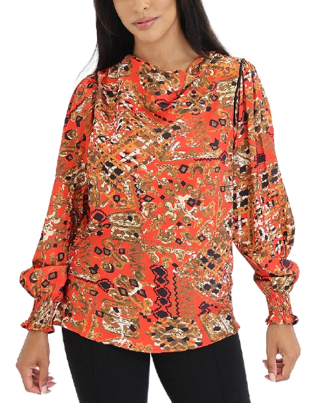 Sports Fashion Print Blouse