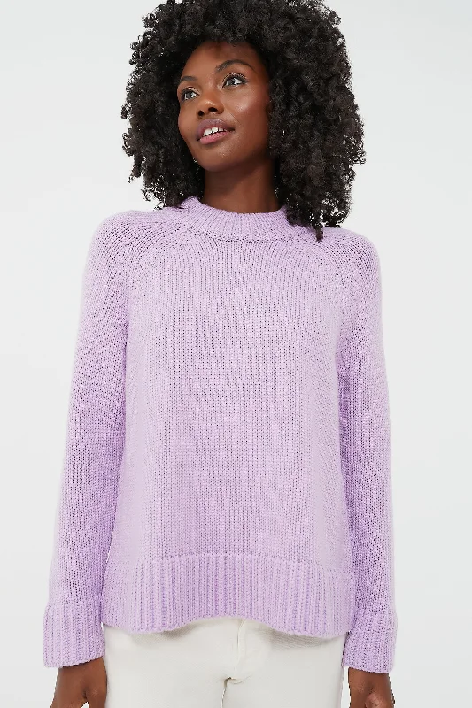 Lilac Claude Crewneck Sweater