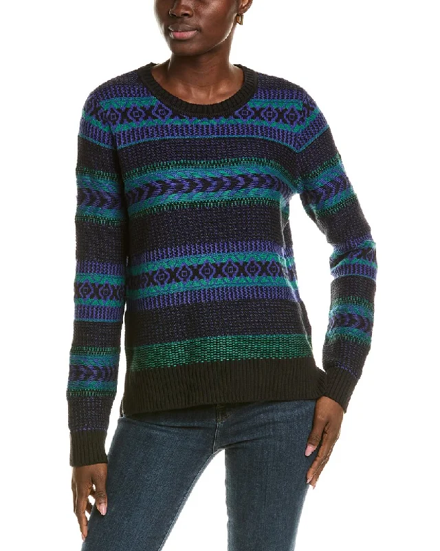 tyler böe Fairisle Wool-Blend Sweater