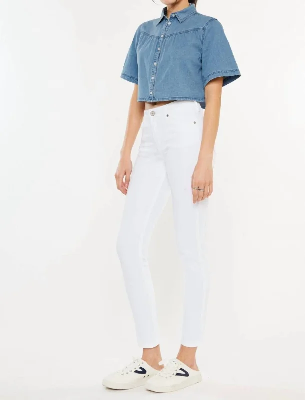 Design Must-have Braden Skinny Jean In White