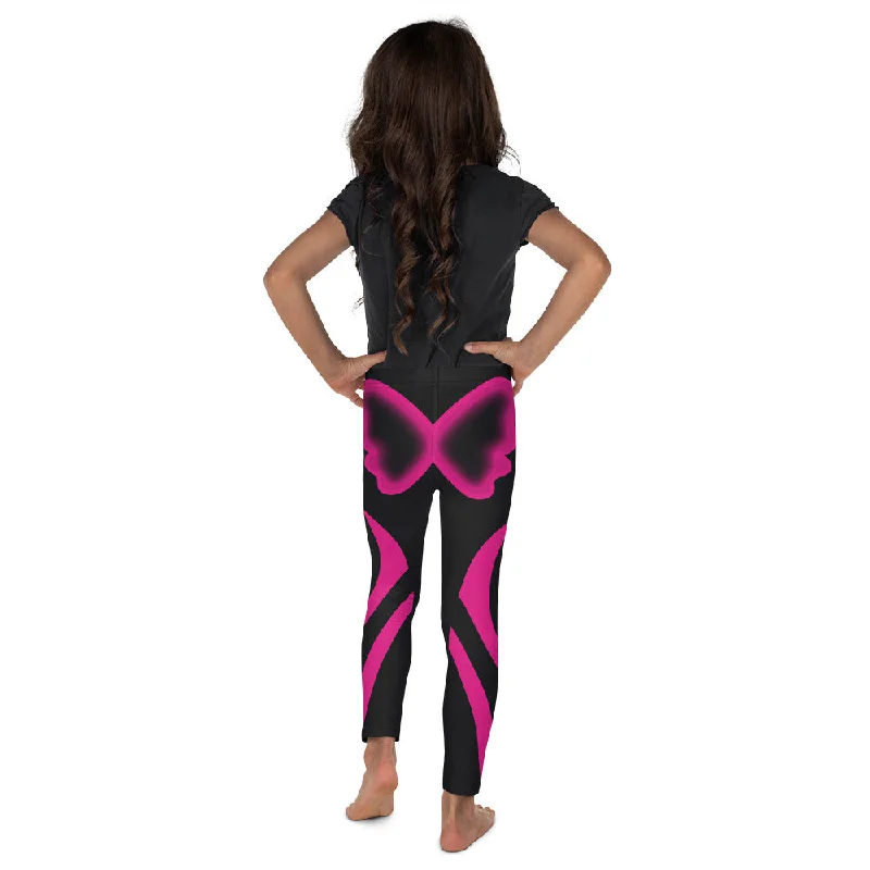 Fashionable Ease Butterfly Shaped Kid's Leggings