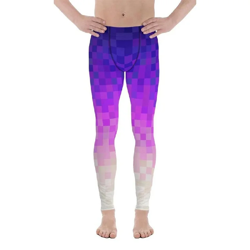 Comfortable Wear Fierce Pixel Men's Leggings