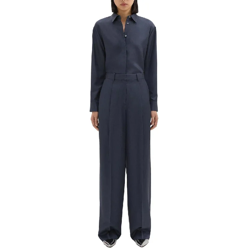 Elegant And Elegant Theory Womens Trouser Wide Leg Trouser Pants