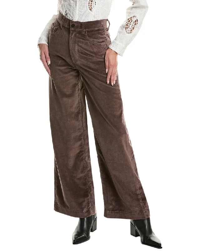 Sweet Girl DL1961 Hepburn Pearl Grey Wide Leg Jean