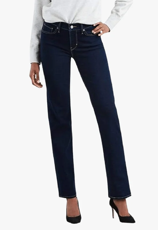 Mid-length Style Levi Womens 314 Shaping Straight Jean