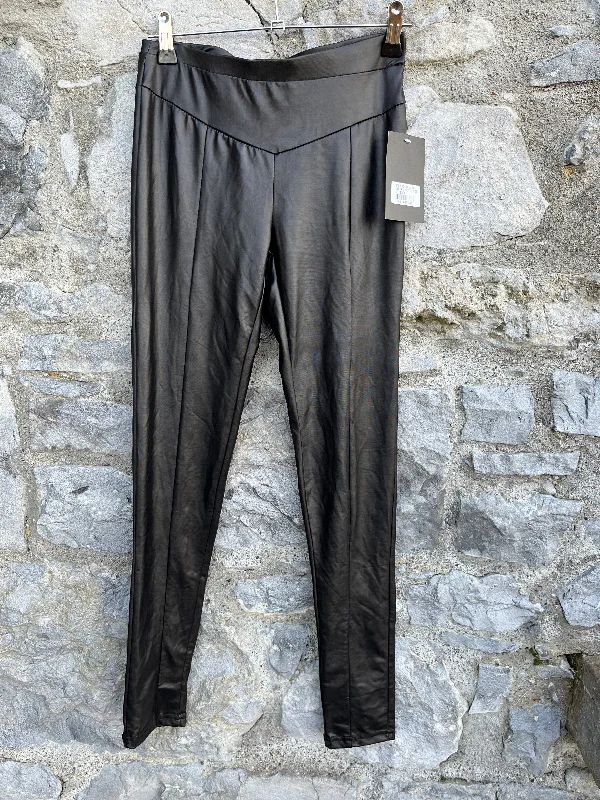 Cozy Outerwear Wet look leggings uk 6