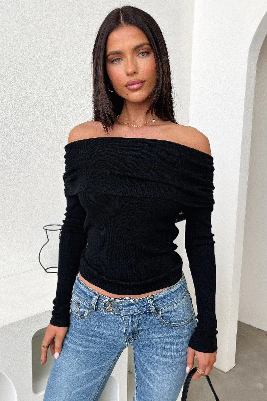 Cozy Lifestyle Elsie Knit - Black