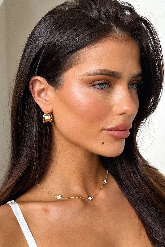 Leisure Travel Ilaria Hoops - 18k Gold Plated