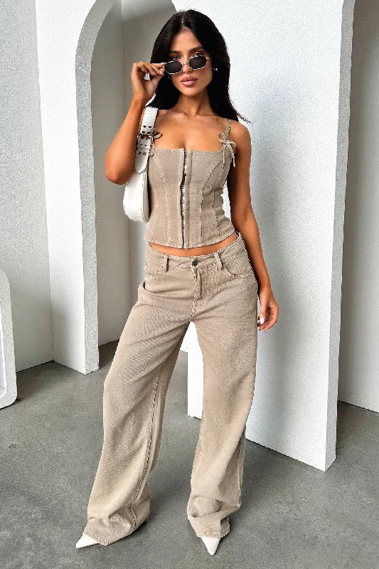 Simple Comfort Lioness Top Model Jean - Stone