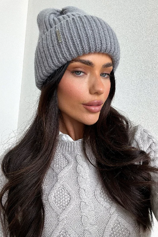 Luna Beanie - Grey