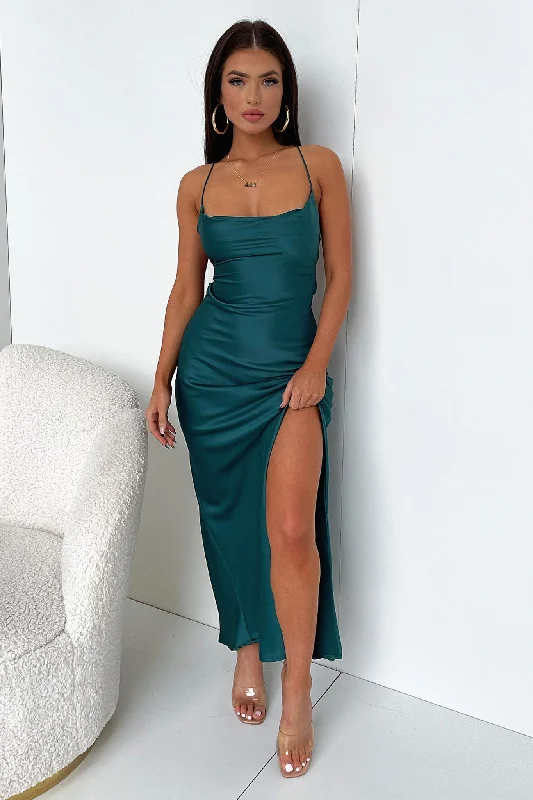 High-quality Styles Olivia Maxi Dress - Emerald