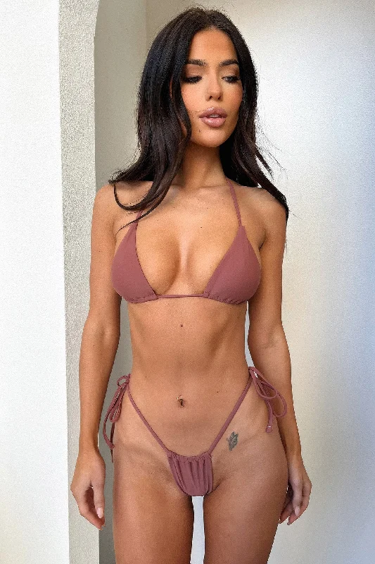 Opal Bikini Bottom - Brown