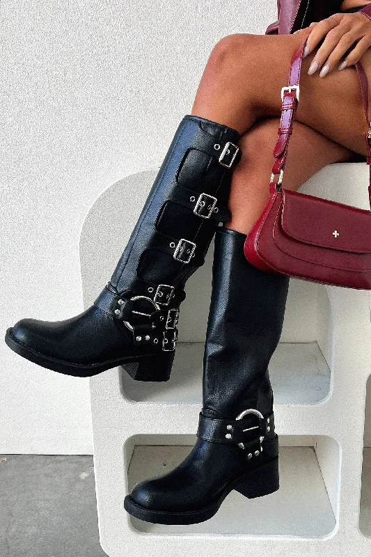 Youthful Pheonix Boots - Black
