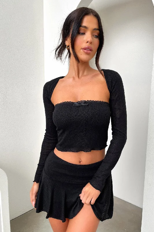 Pyper Crop - Black