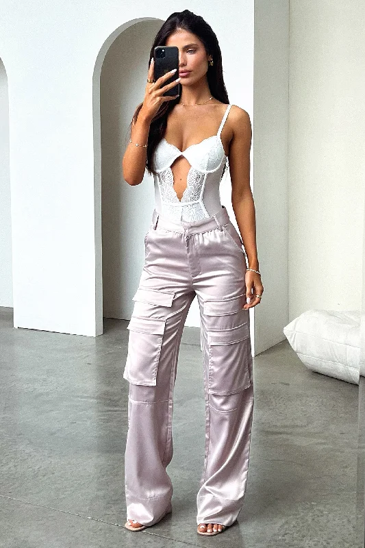 Casual Chic Wear Sophia Pants - Beige