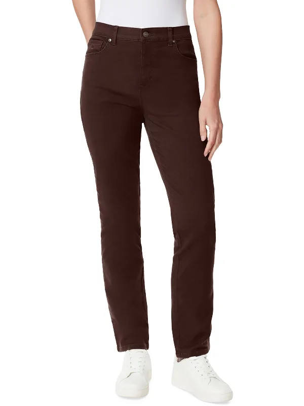 Soft Wear Amanda Womens Classic Rise Tapered Leg Jeans