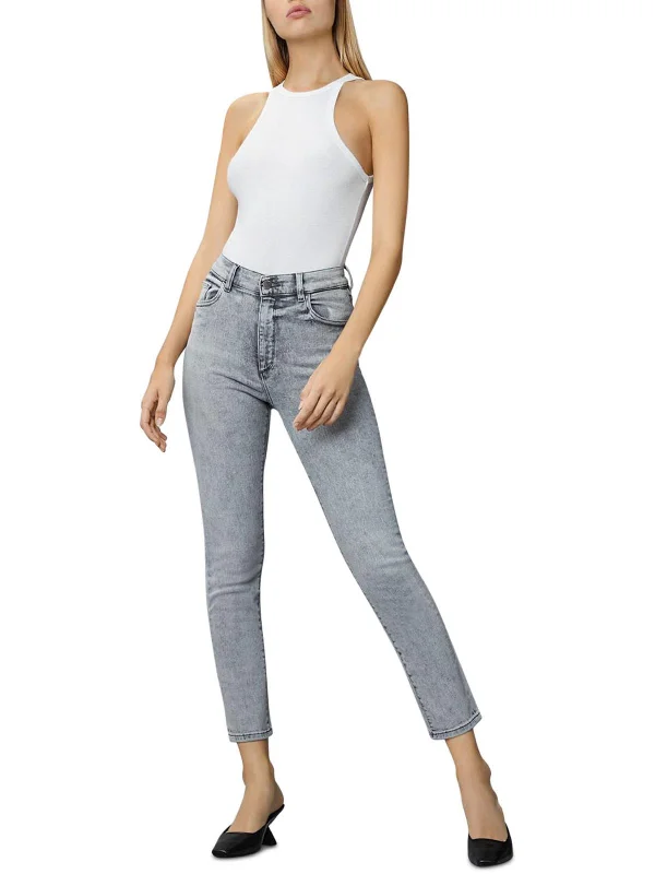 Versatile Casuals Bella Womens High Rise Ankle Skinny Jeans