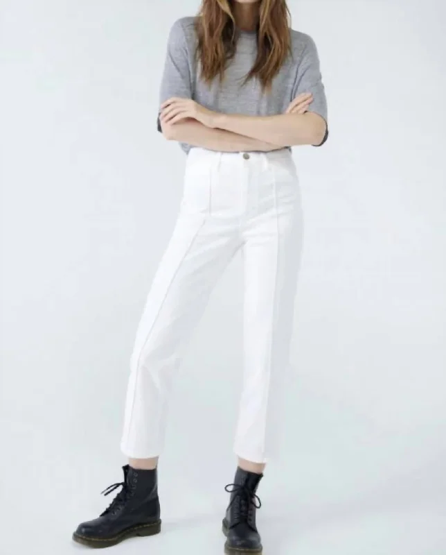 Innovative Design Bree High Waist Stovepipe Jeans In Opal