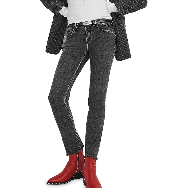 Warm Chic Dre Womens Low Rise Slim Boyfriend Jeans