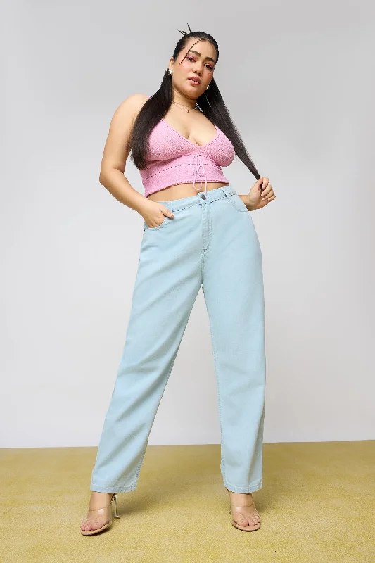 Free And Comfortable Dreamy Denim Curve Mom Fit Jeans