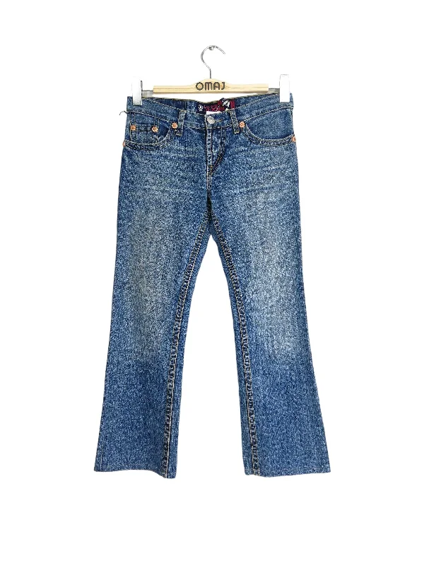 Layered Comfort Jean droit Petite marque