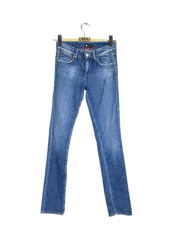 Hooded design Jean droit Wood Wood