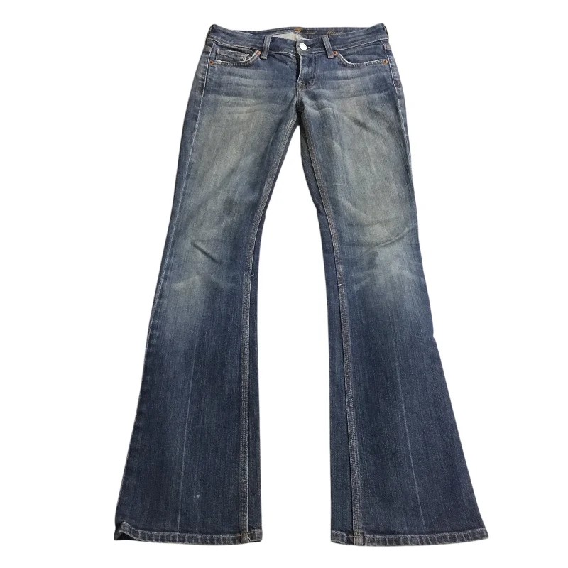 Personalized Clothing Jeans Boot Cut By 7 For All Mankind In Blue Denim, Size: 0