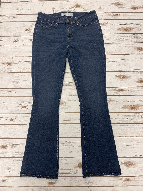 Fashionable Comfort Jeans Boot Cut By Levis In Blue Denim, Size: 16l
