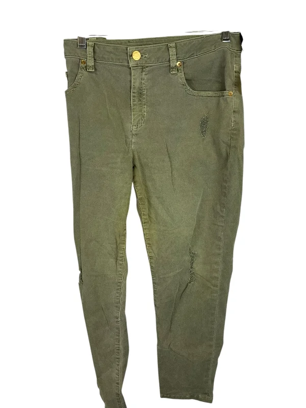 Comfortable Dresses Jeans Designer By Michael Kors In Green, Size: 12