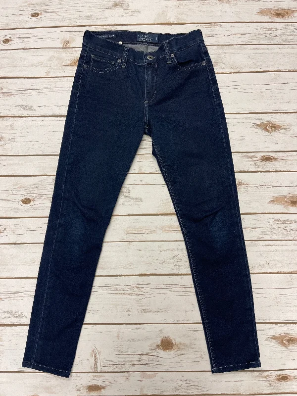 High-end Sense Jeans Skinny By Lucky Brand In Blue Denim, Size: 4
