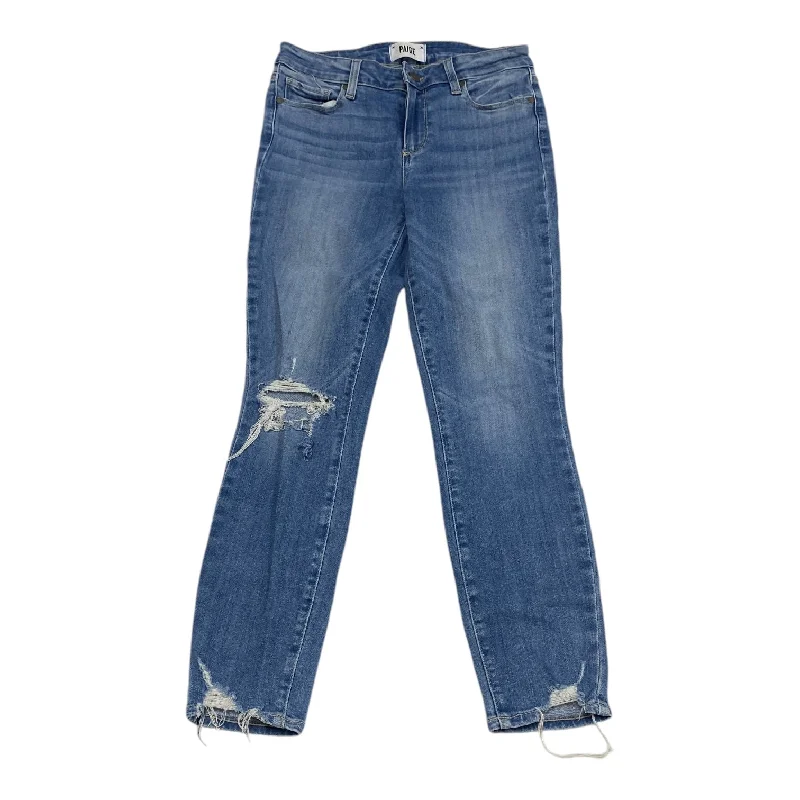 Jeans Skinny By Paige In Blue, Size: 6