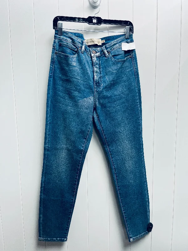 Stunning Fashion Jeans Skinny By Soft Surroundings In Blue Denim, Size: 8