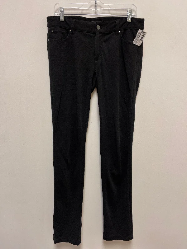 Sports Design Jeans Straight By Ann Taylor In Black, Size: 6