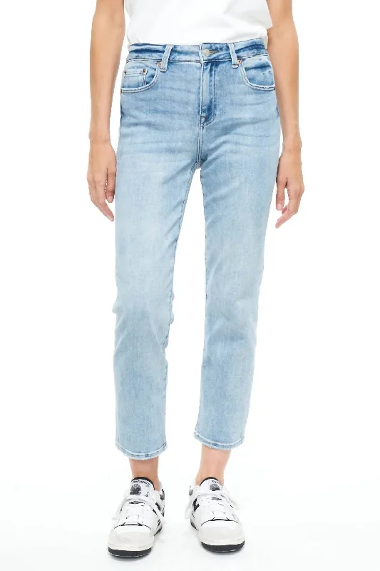 Floral Prints Monroe High Rise Slim Cigarette Jean In Mirage