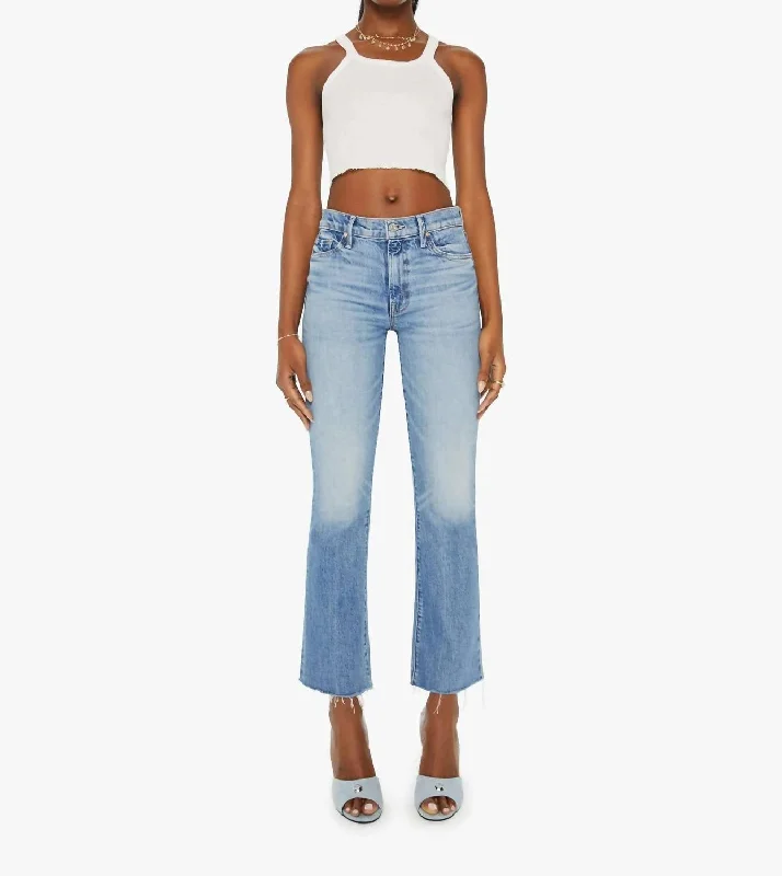 Comfortable And Versatile Outsider Flood Fray Wash In Are We There Yet