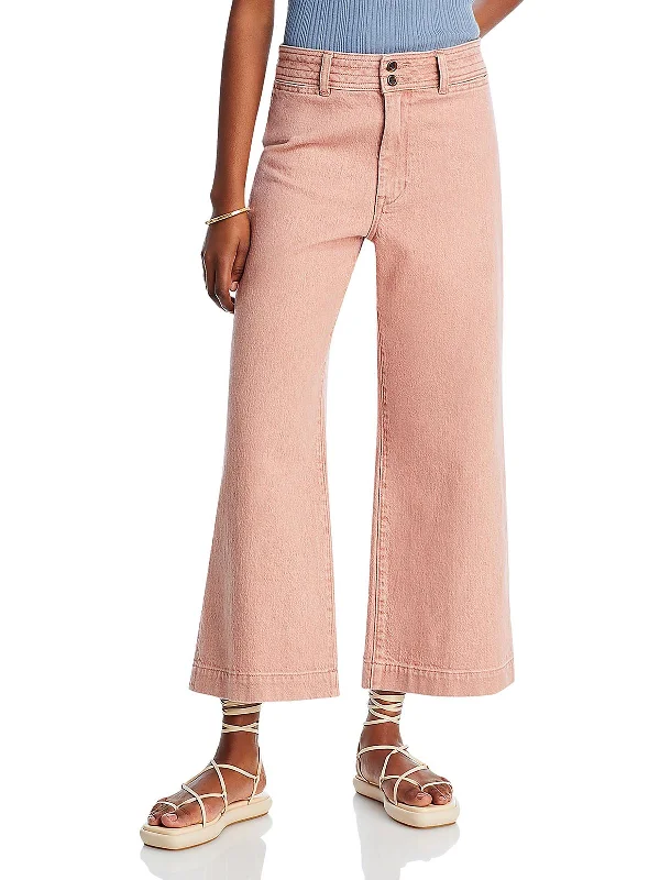 Party Wear Womens High Rise Denim Ankle Jeans