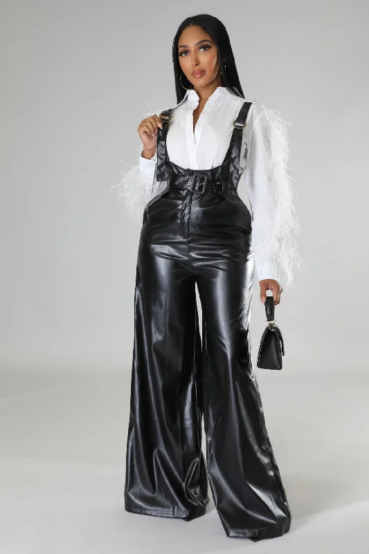 Stretch Design Always Fall Jumpsuit