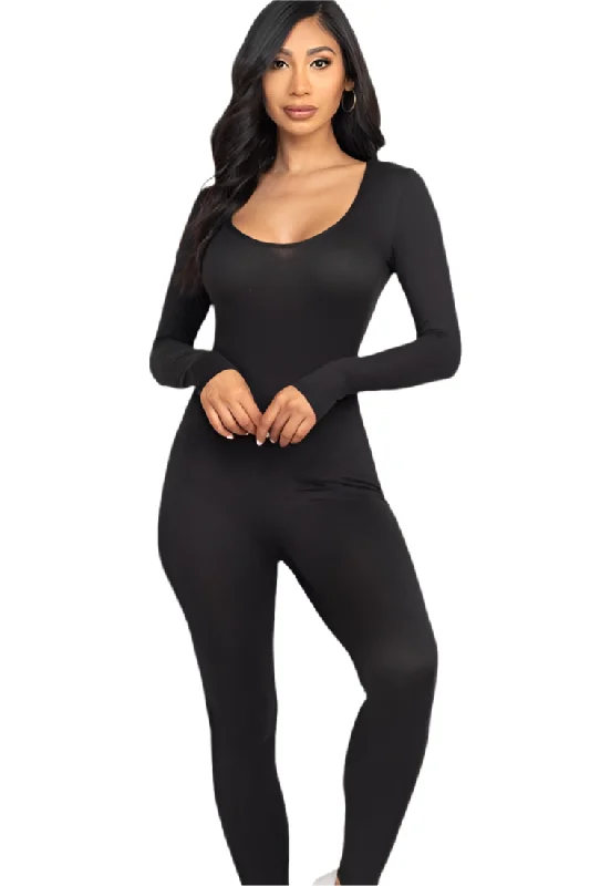 Simple Design Ava Long Jumpsuit