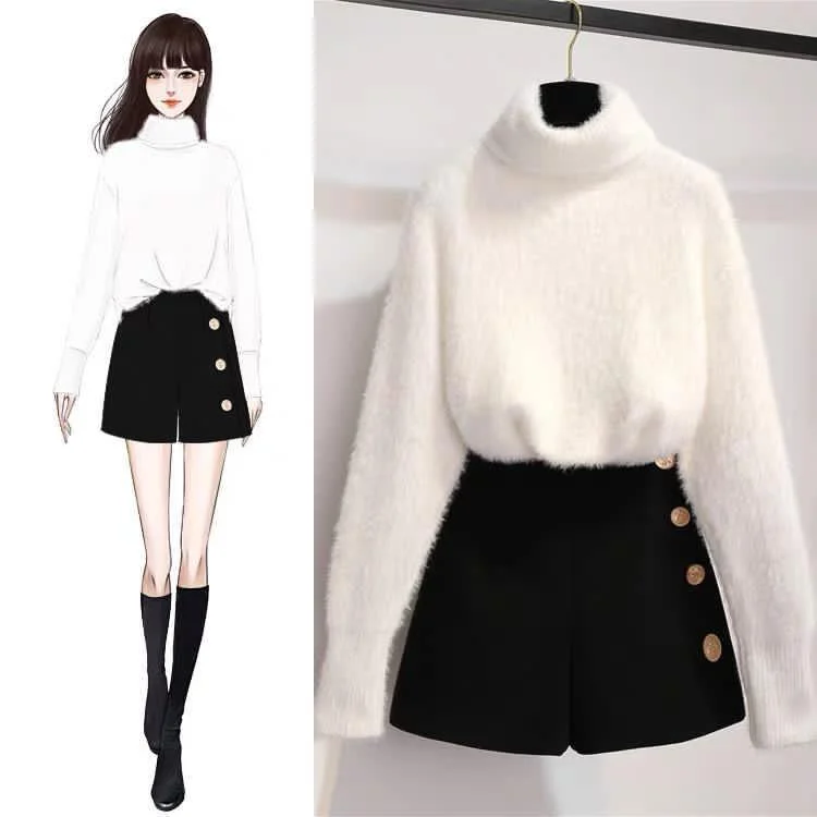 Simple Solid Color Brontel Coord Set