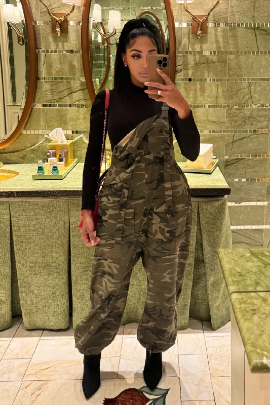 Soft Comfort Wear Camo Babe Jumpsuit