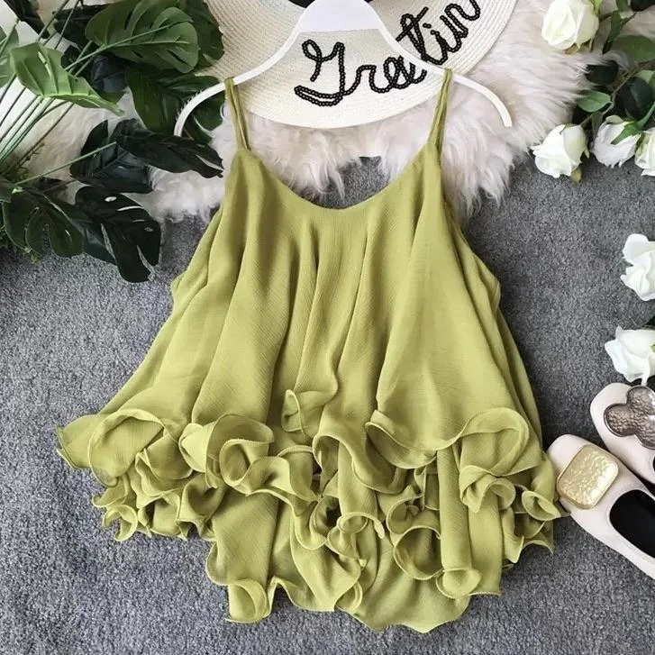 Cozy Sweaters Keith Ruffled Blouse