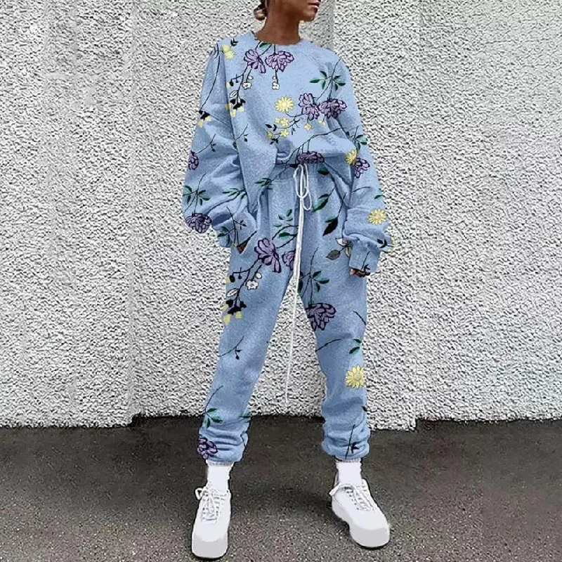 Simple Style Lasper Statement Fall Tracksuit