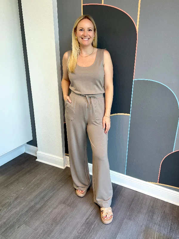Elegant Tailoring Layover Jumpsuit