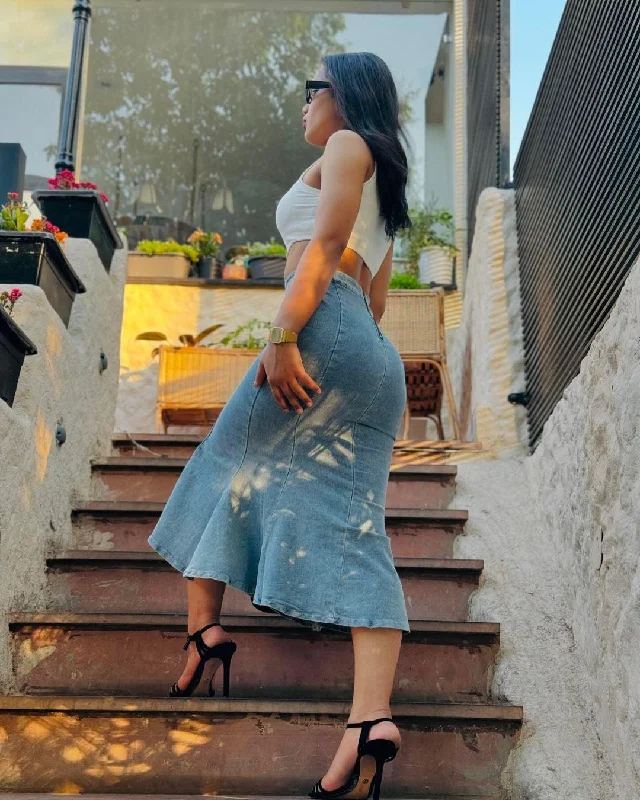Spiritual Vitality Malibu Maxi Statement Skirt
