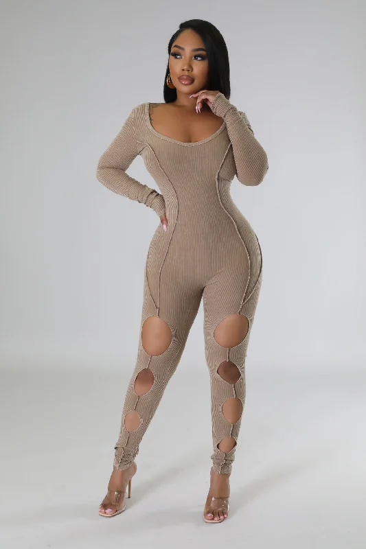 Dynamic Fashion Speaking My Language Jumpsuit